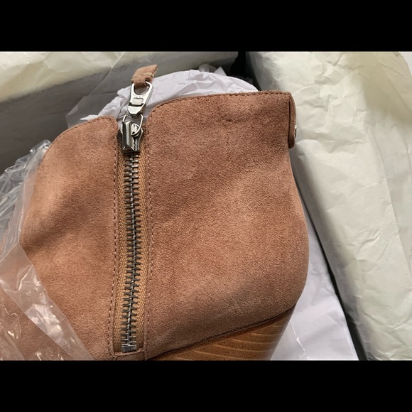 NIB Auth rag & bone macaroon suede leather Margot booties boots 11 - Picture 11 of 14